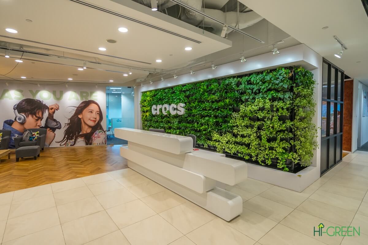 vertical green wall system