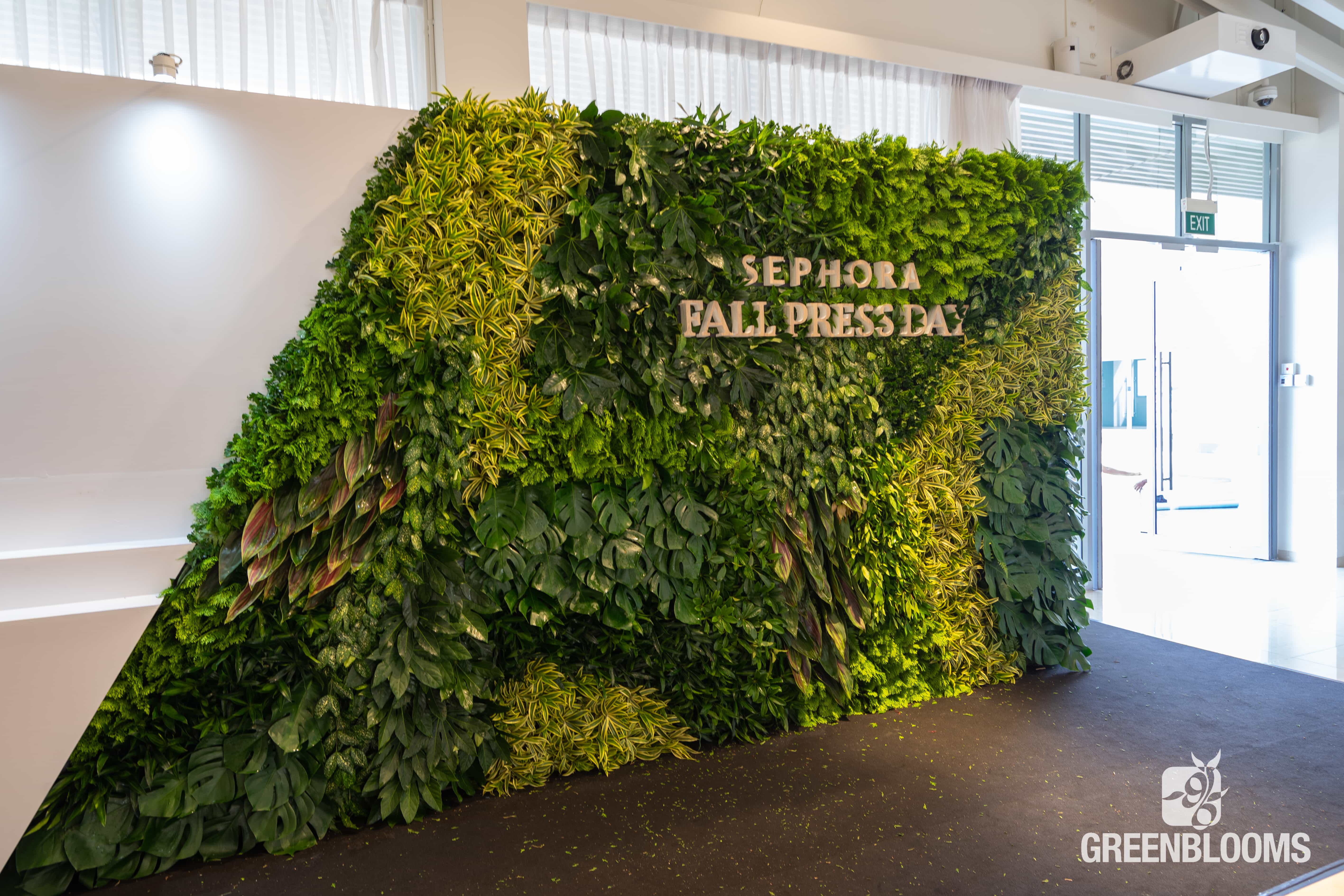 Feature Green Wall GreenBlooms Prince's Landscape & Construction