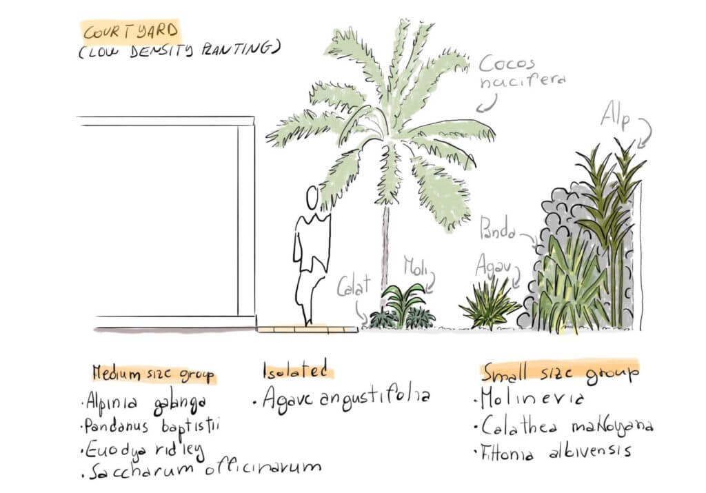 Tropical layout