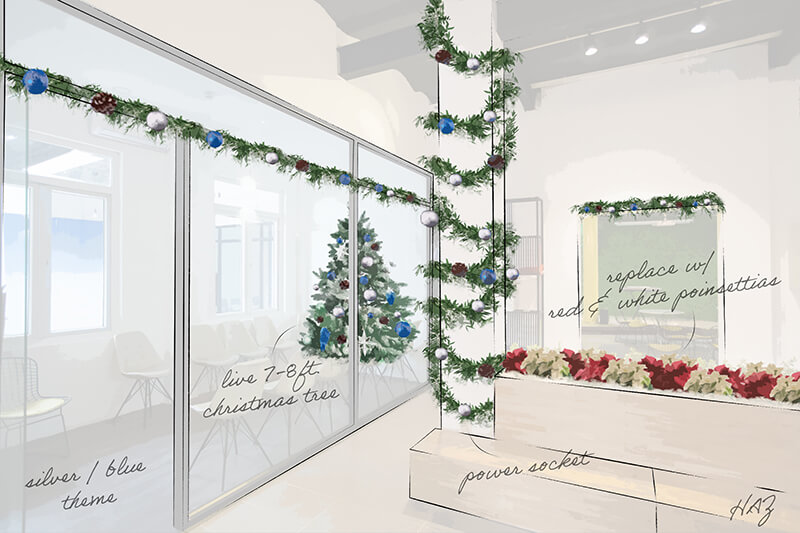 Christmas Decoration Service in Singapore  Prince’s Landscape