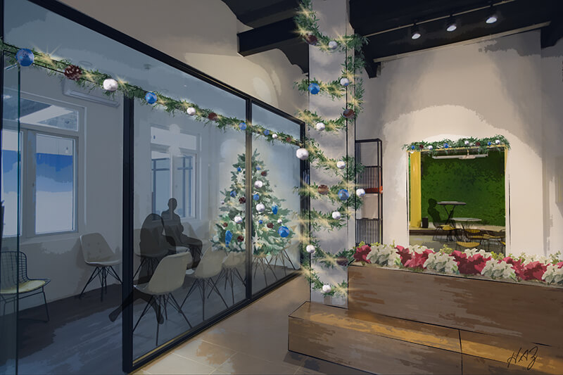 Christmas Decoration Service in Singapore  Prince’s Landscape