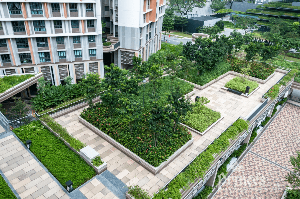 Roof Garden Green Rooftop Garden System in Singapore