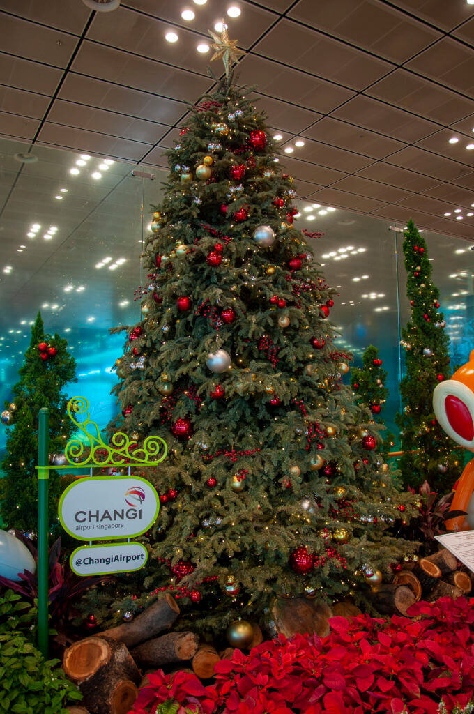 Top Christmas Decorations in Singapore - Changi T3 - Prince's Landscape Pte Ltd